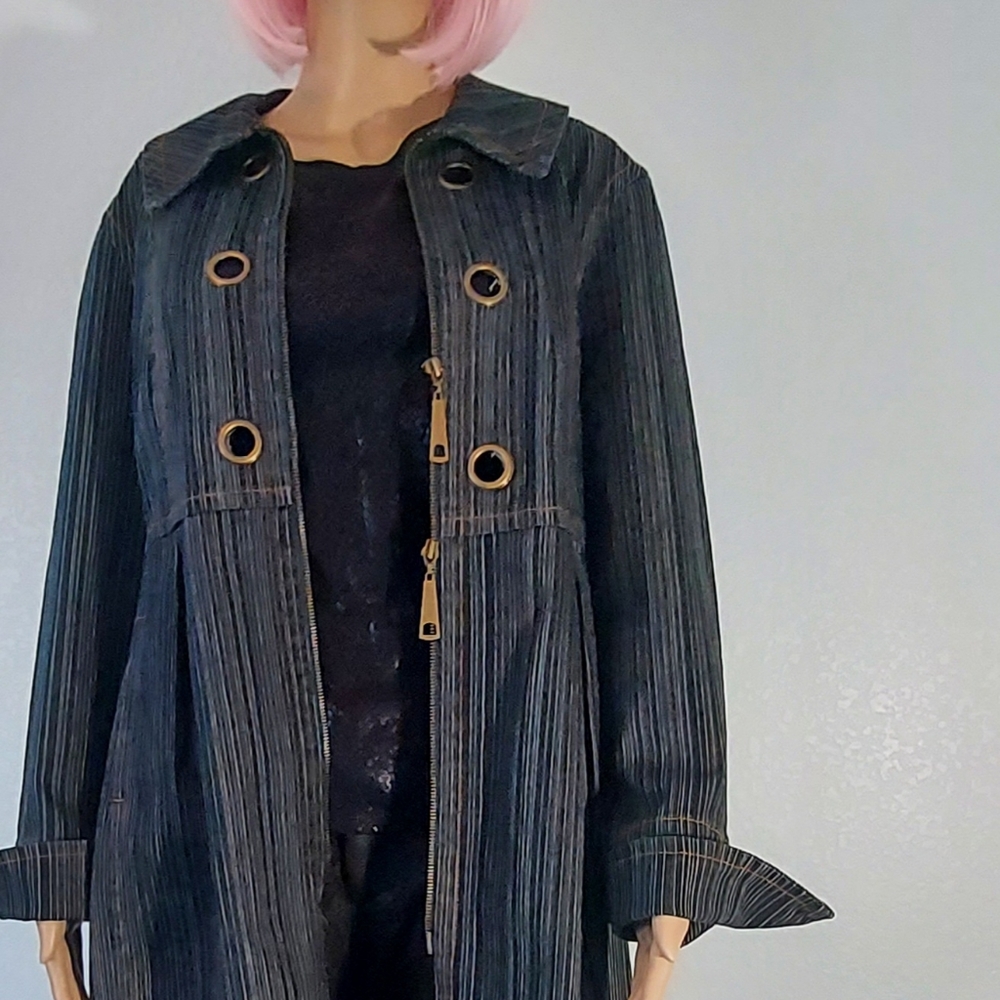 Ladies Jean jacket - Picture 3 of 6